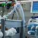 An artificial respiratory equipment pictured at the intensive care unit at the Klinikum Bad Hersfeld hospital on March 20, 2020 in Bad Hersfeld, Germany.